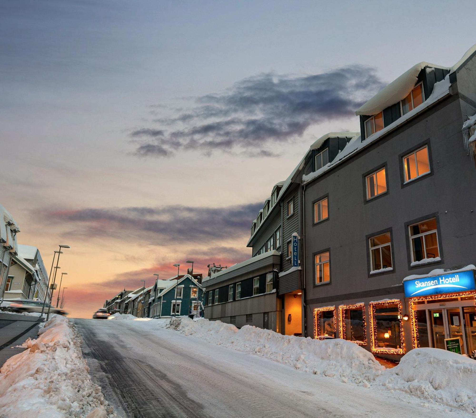 Enter Skansen Hotel Tromsø Exteriér fotografie